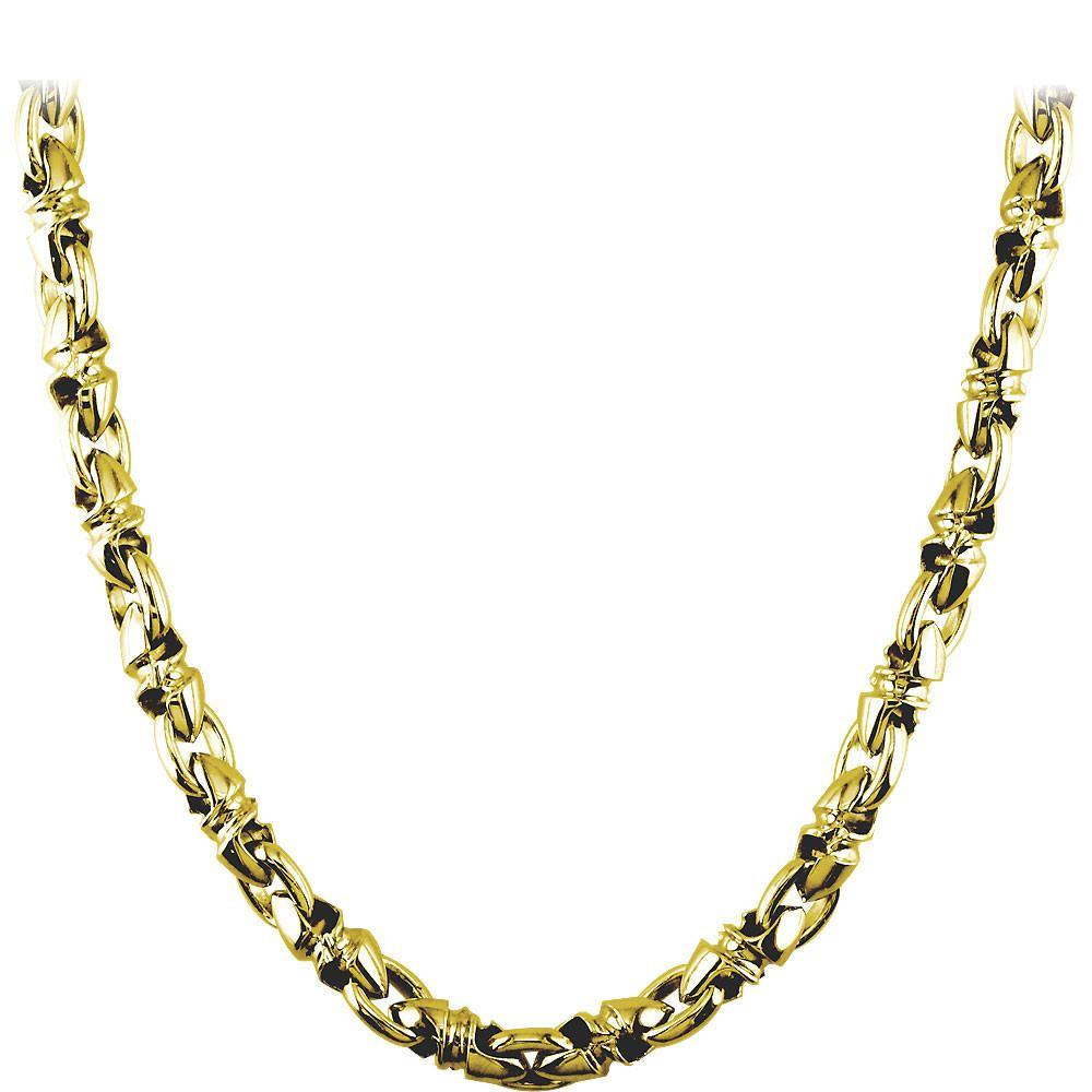 Bullet link clearance chain necklace