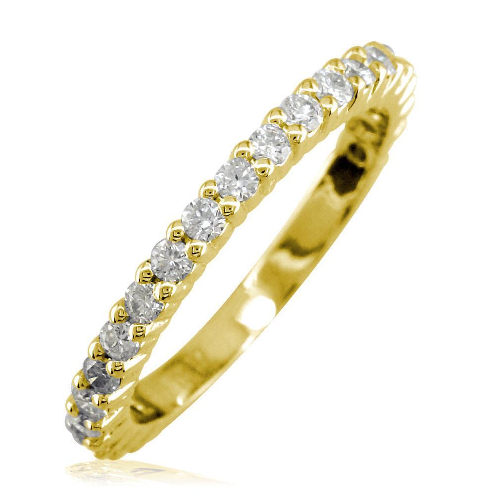 Diamond Band, 0.70CT in 18k Yellow Gold