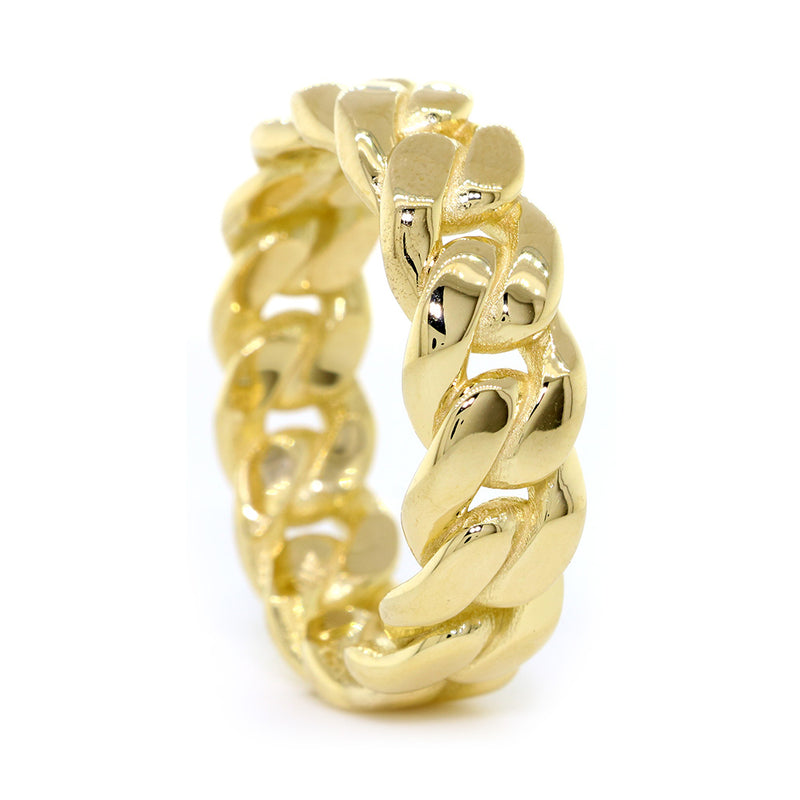 Diamond Rings: Cuban Link Diamond Ring -Yessayan Best Jewellery Stores –  YESSAYAN - LA