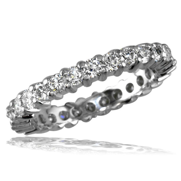 Round Diamonds Eternity Band, 1.20CT, Shared Prong E/W-Z23468W