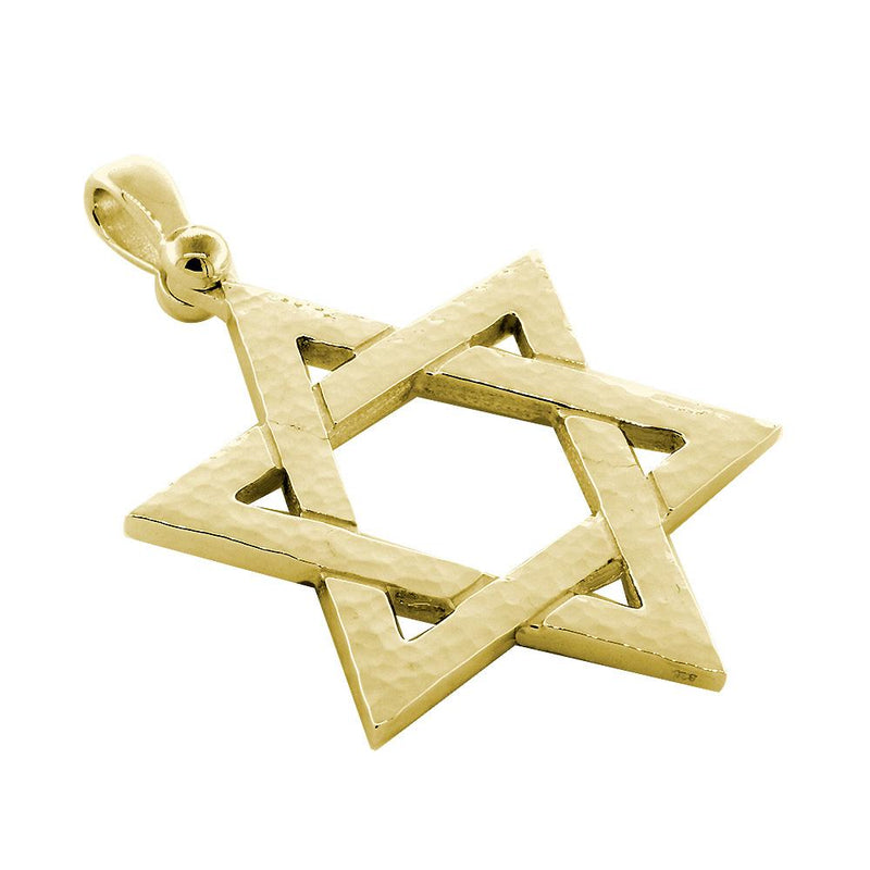 Mens jewish hot sale star necklace